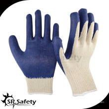 SRSAFETY 10G Gants revêtus de latex / Gants de sécurité / gants de travail, fabrication de gants en latex lisse de construction